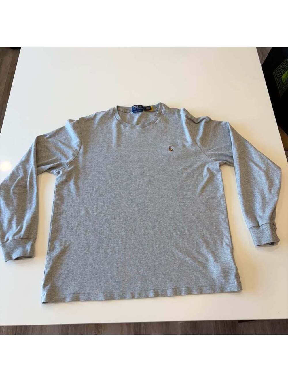 Polo Ralph Lauren Custom Slim Fit Soft Cotton Long Sleeve T-shirt - Large
